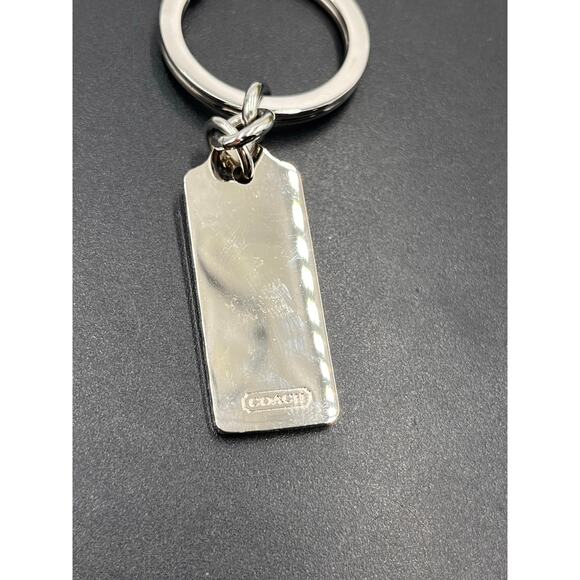 COACH LOZ Pave Lanyard Diamond Pink Enamel Keychain FOB
Purse Charm Tag New - Picture 8 of 8